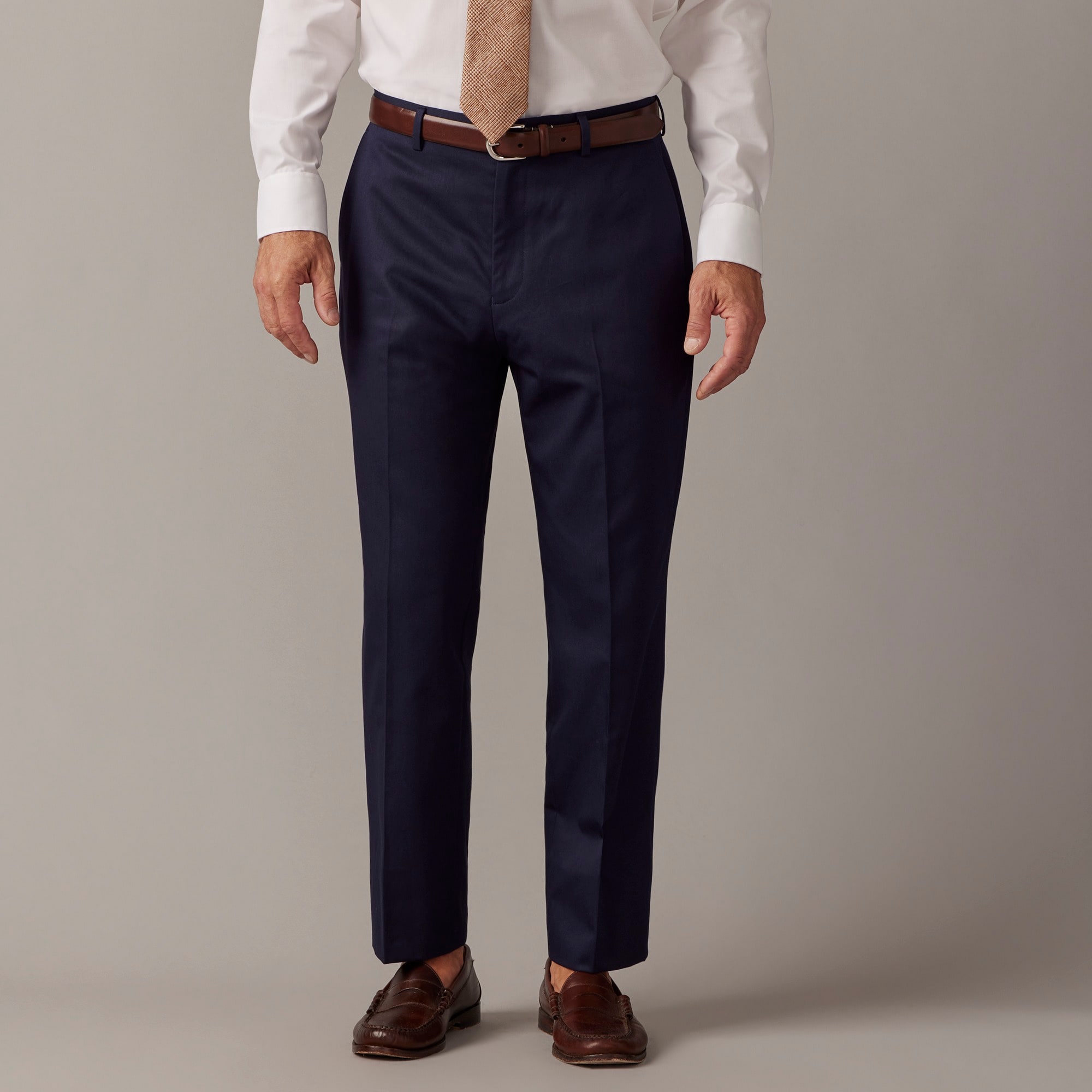 mens Crosby Classic-fit suit pant in Italian chino