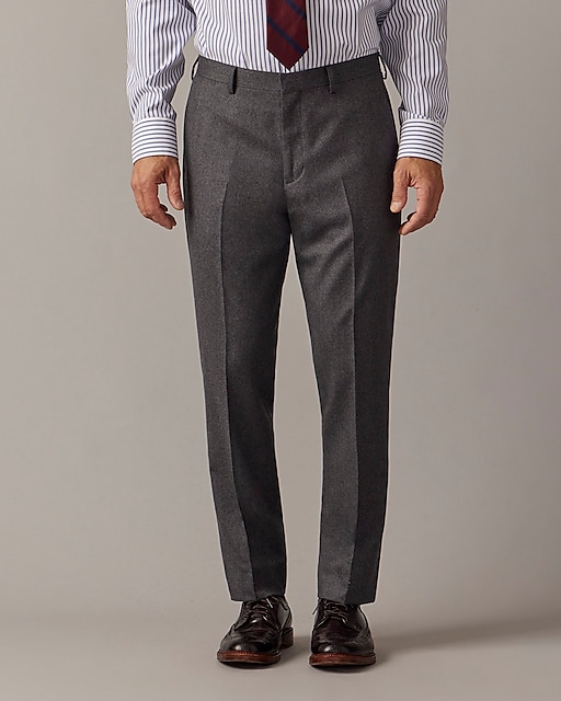 mens Ludlow Slim-fit suit pant in Italian wool flannel