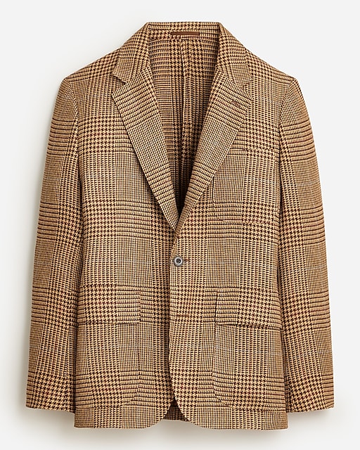  Kenmare Relaxed-fit blazer in linen-silk blend