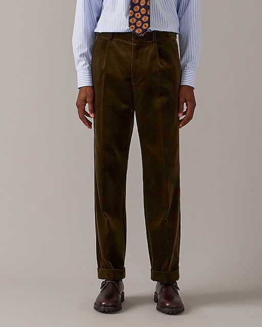 mens Kenmare Relaxed-fit suit pant in Italian cotton corduroy