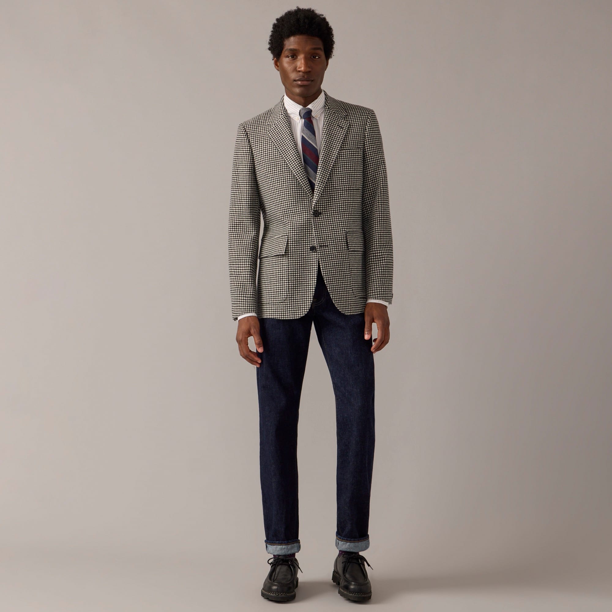 j.crew: kenmare relaxed-fit blazer in english merino lambswool for men