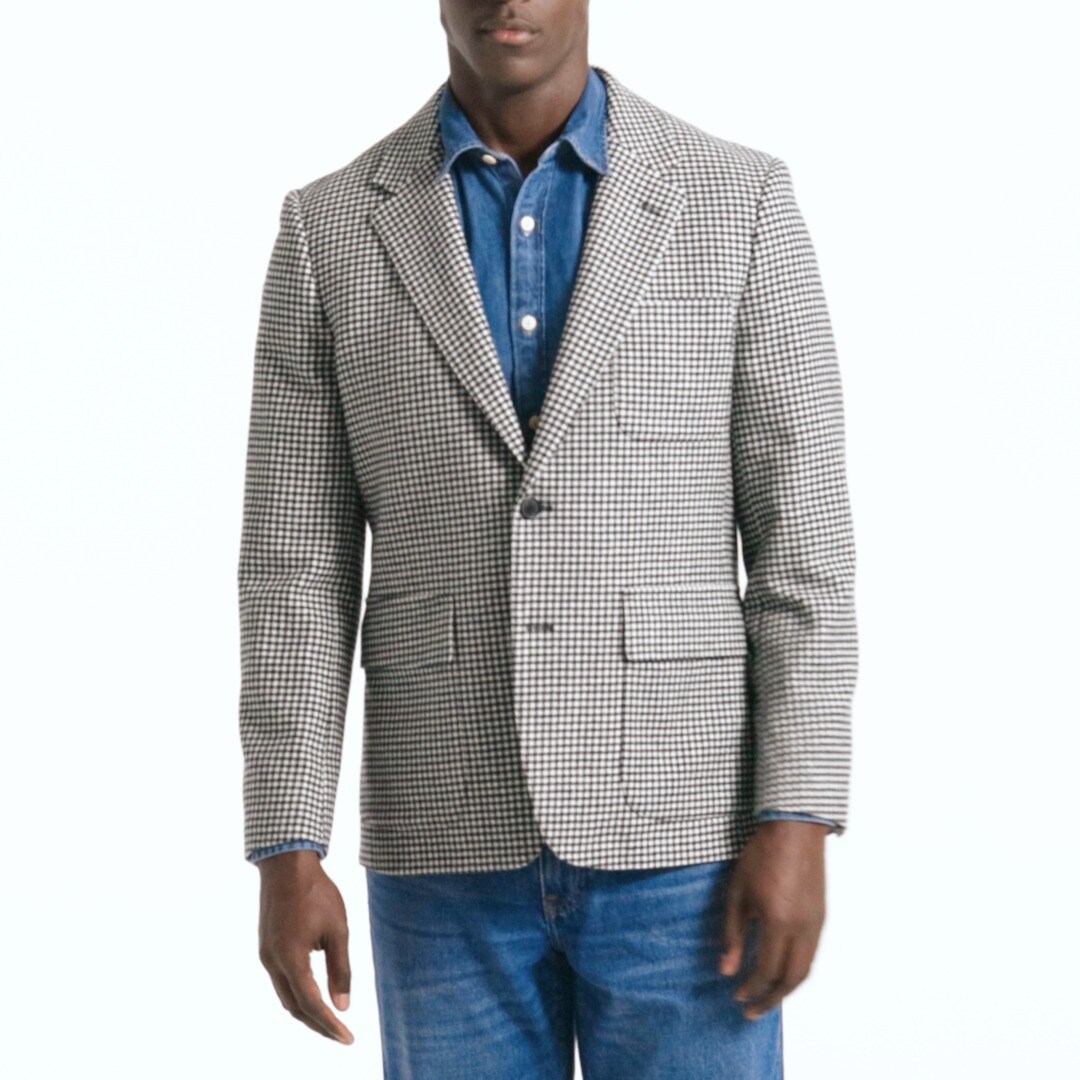Kenmare Relaxed-fit blazer in English merino lambswool