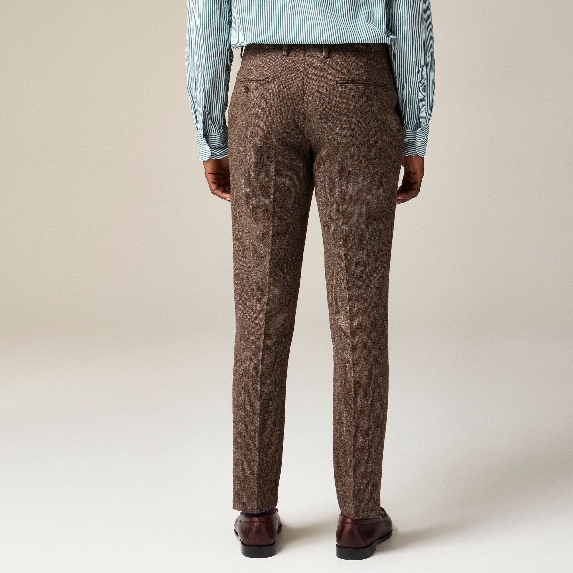 Ludlow Slim-fit suit pant in English wool tweed