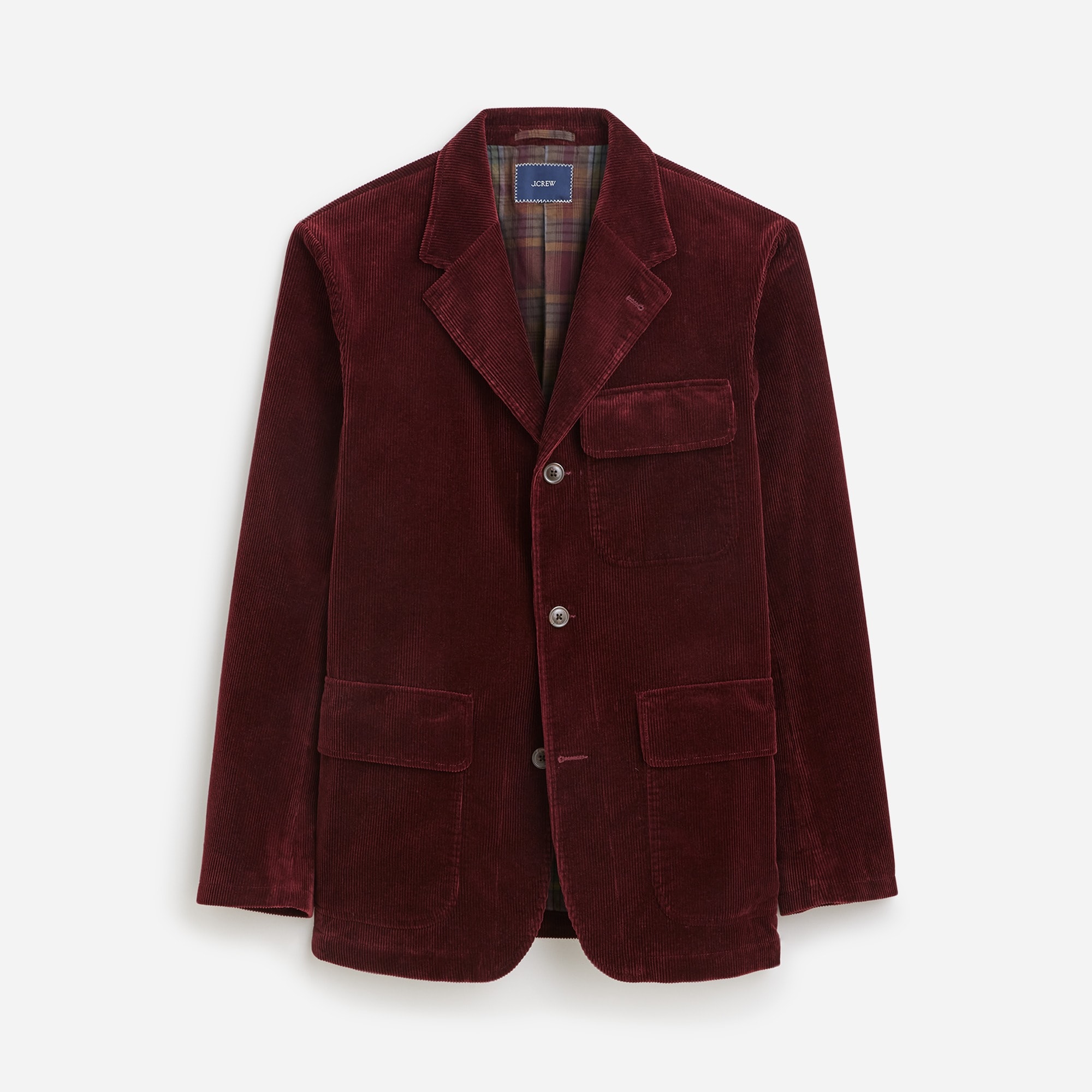 mens Relaxed-fit blazer in Italian cotton corduroy
