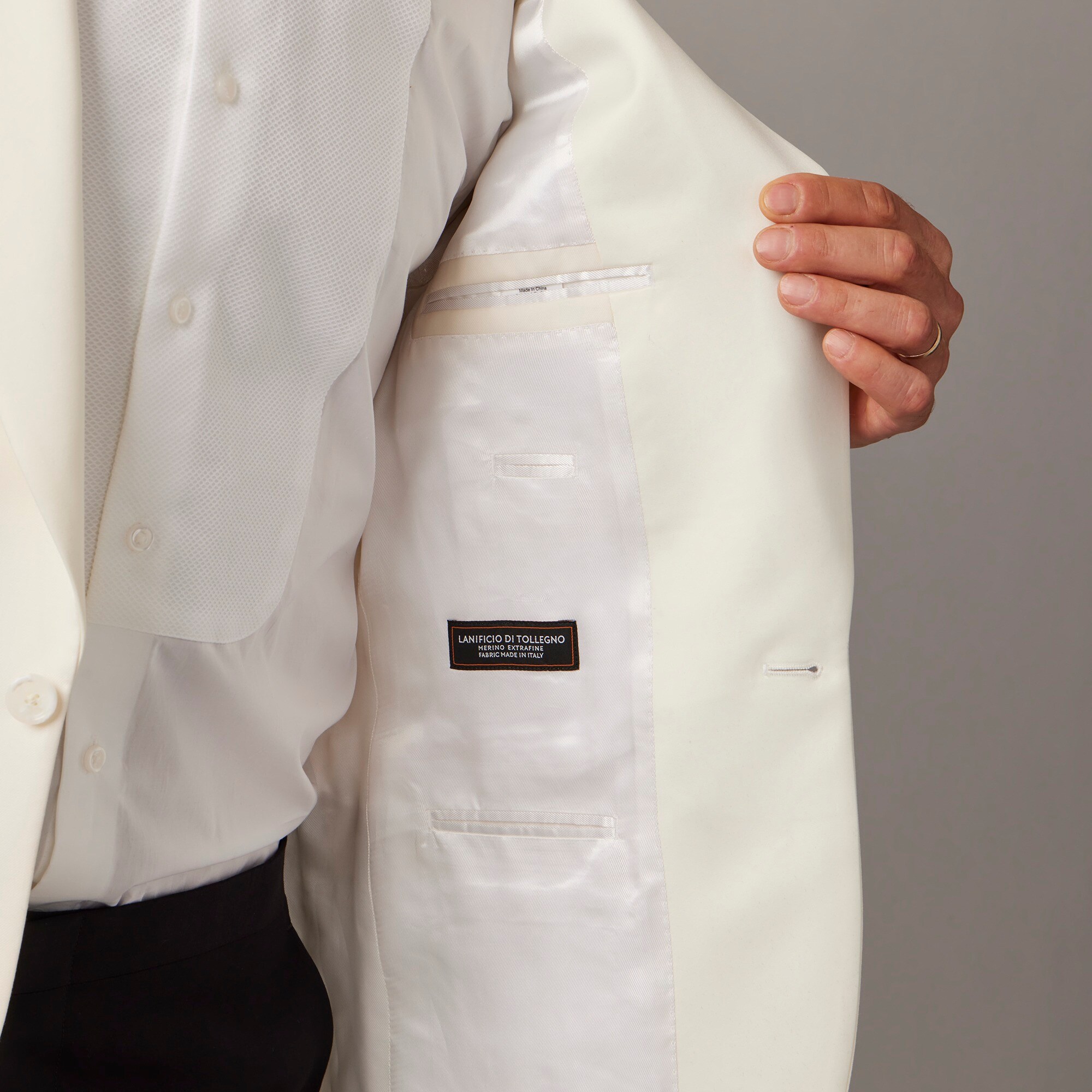 Crosby Classic-fit dinner jacket in Italian wool