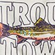 Kids&apos; short-sleeve &quot;trout town&quot; graphic T-shirt TROUT j.crew: kids&apos; short-sleeve &quot;trout town&quot; graphic t-shirt for boys