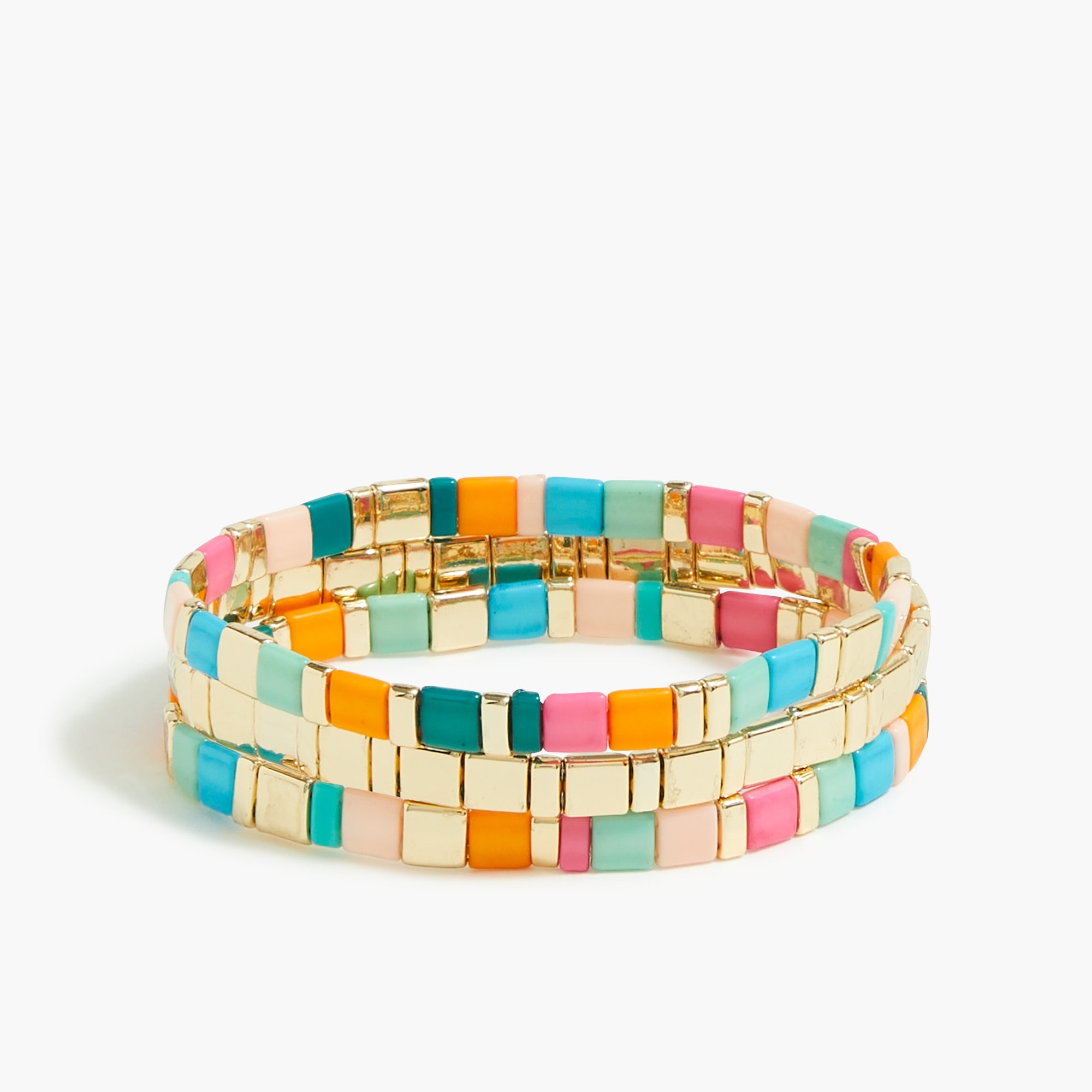 Layered bracelets set