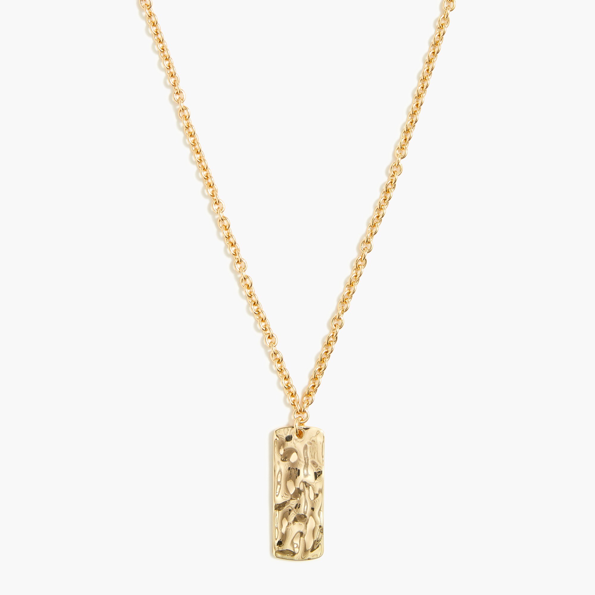 Long pendant necklace