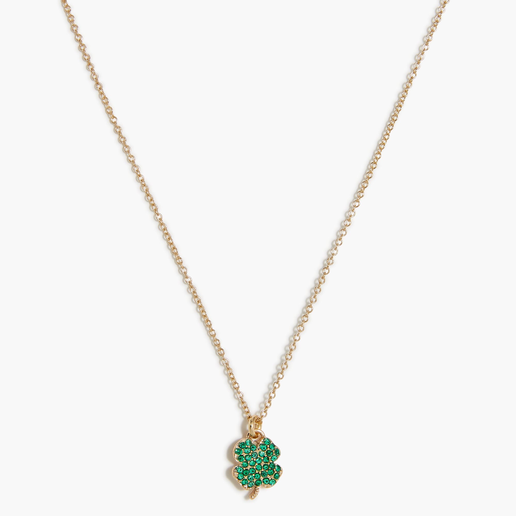 Clover pendant necklace