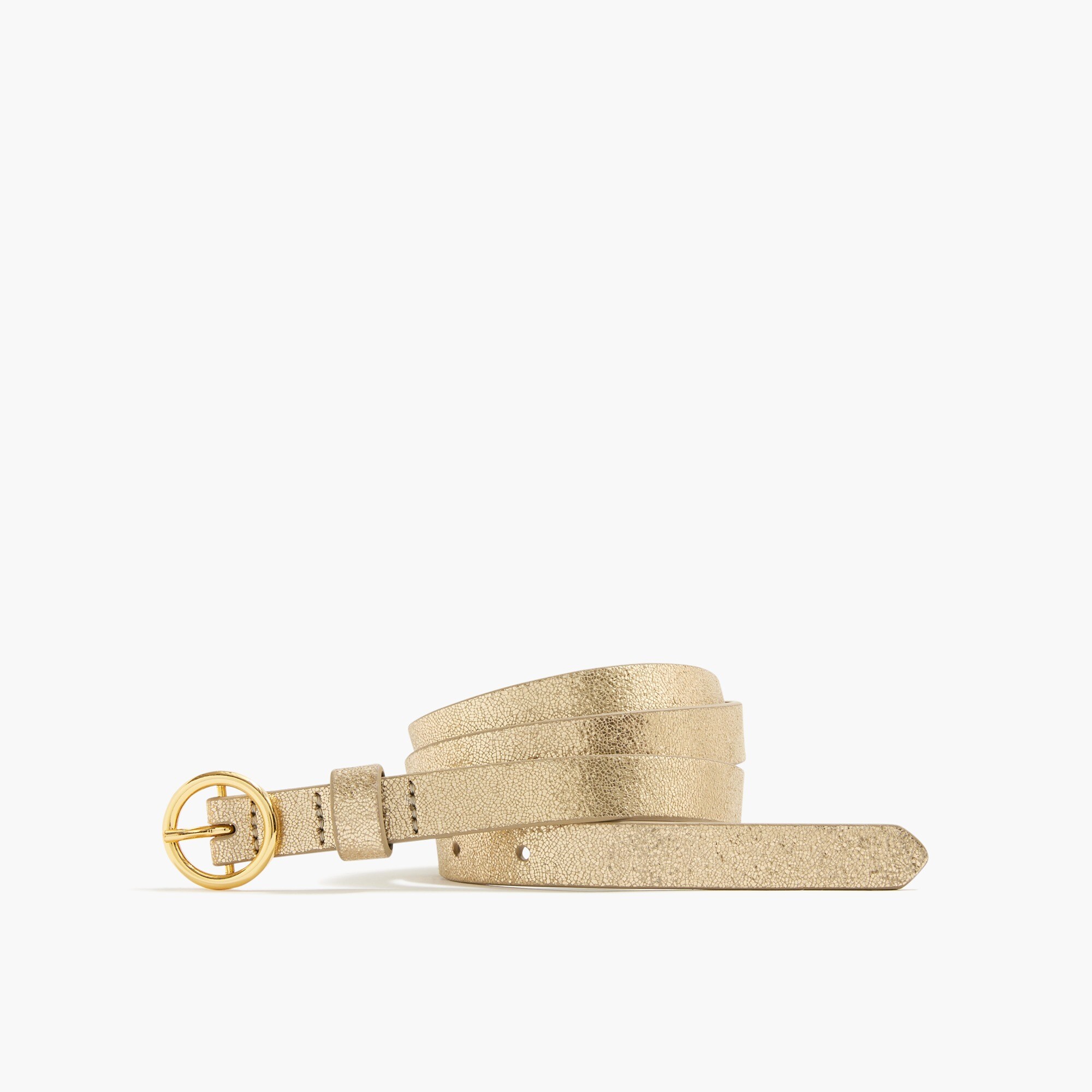 faux-leather belt for women