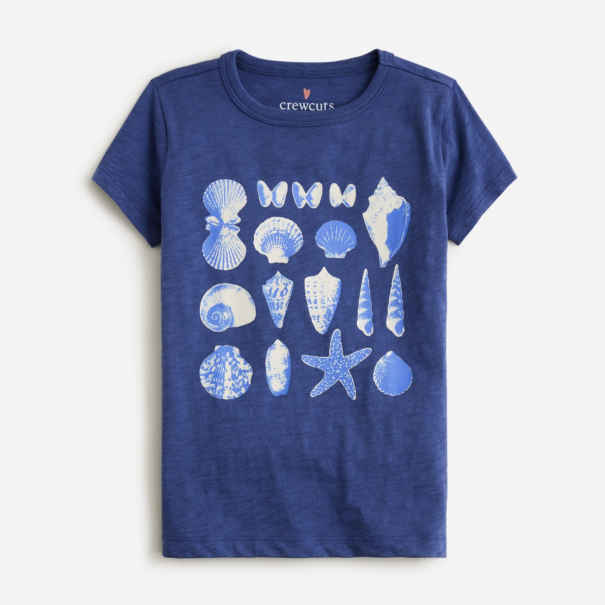 J.Crew: Girls' Short-sleeve Seashell Graphic T-shirt For Girls