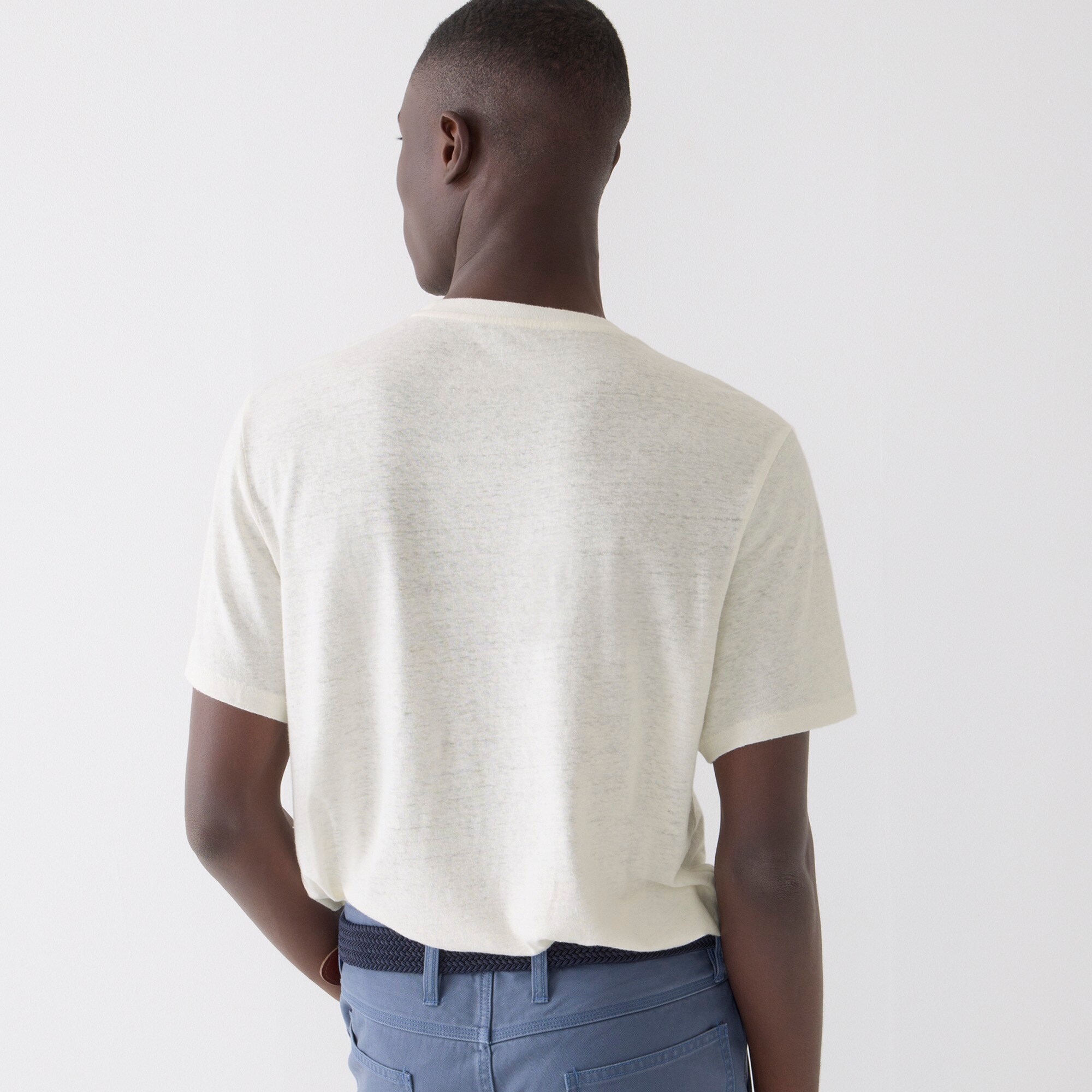 J.Crew: Hemp-organic Cotton-blend Pocket T-shirt For Men