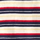 Hemp-organic cotton-blend pocket T-shirt in stripe NAVY IVORY MULTI GLEN S