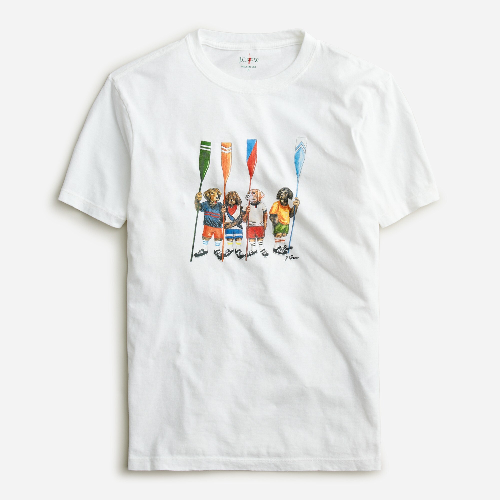J.Crew: Made-in-the-USA Graphic T-shirt For Men 
