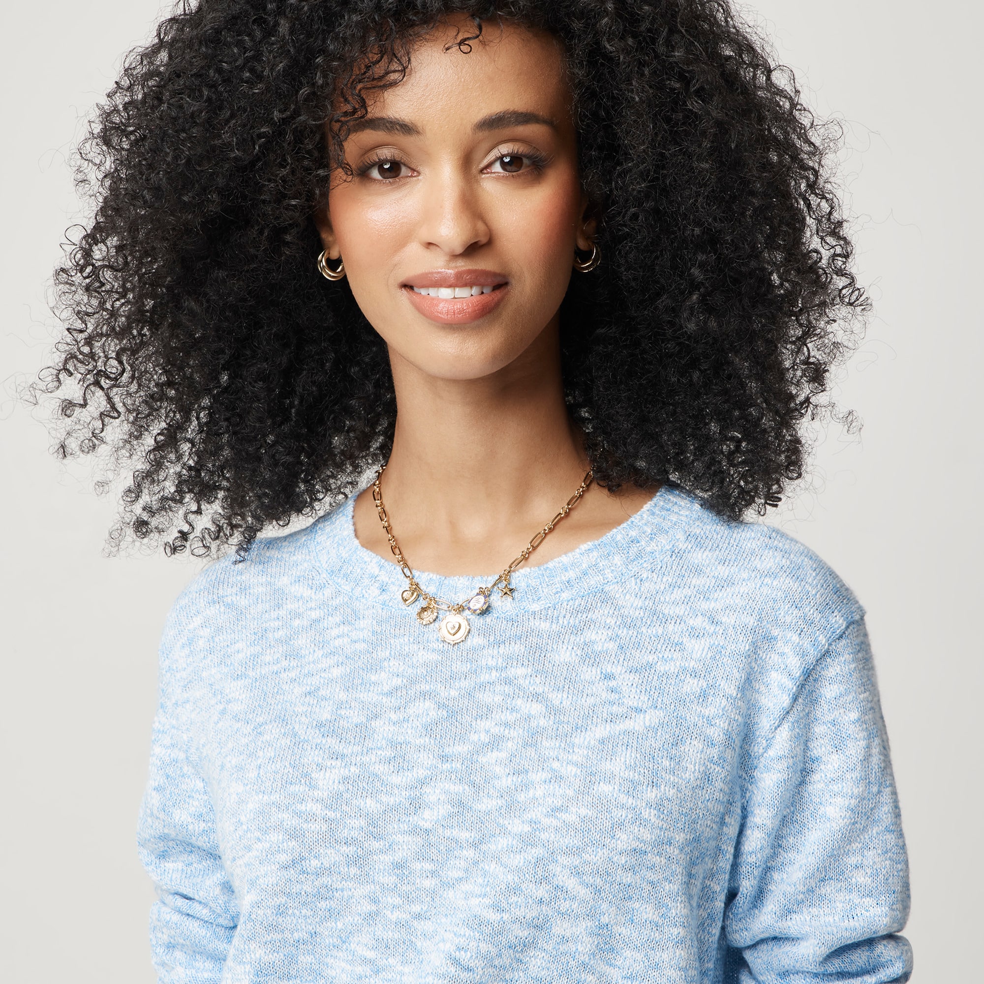 Crewneck beach sweater