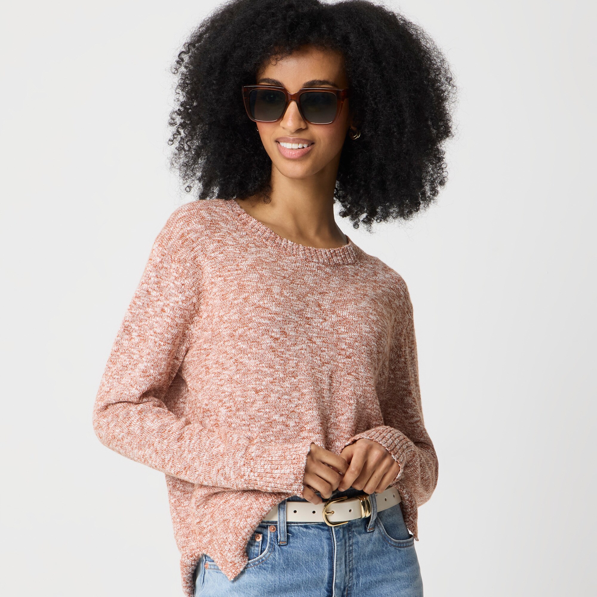 Crewneck beach sweater