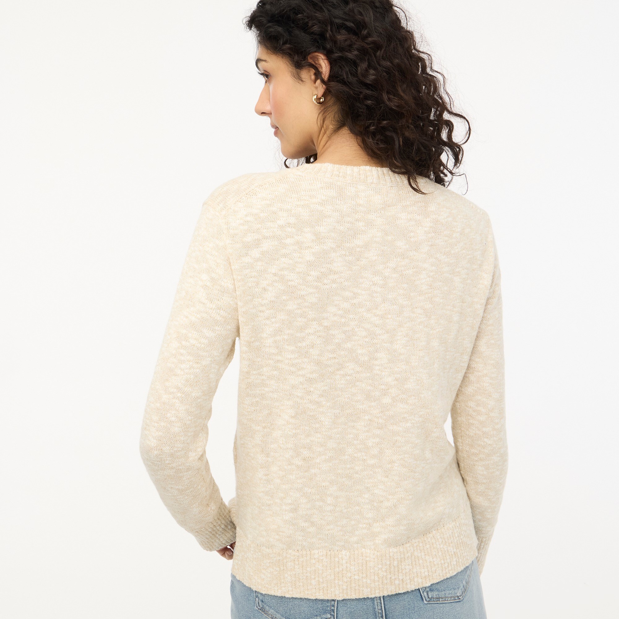 Crewneck beach sweater
