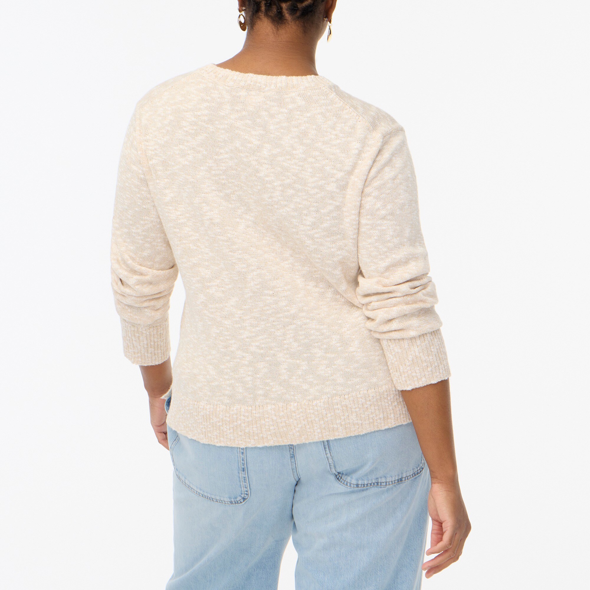 Crewneck beach sweater