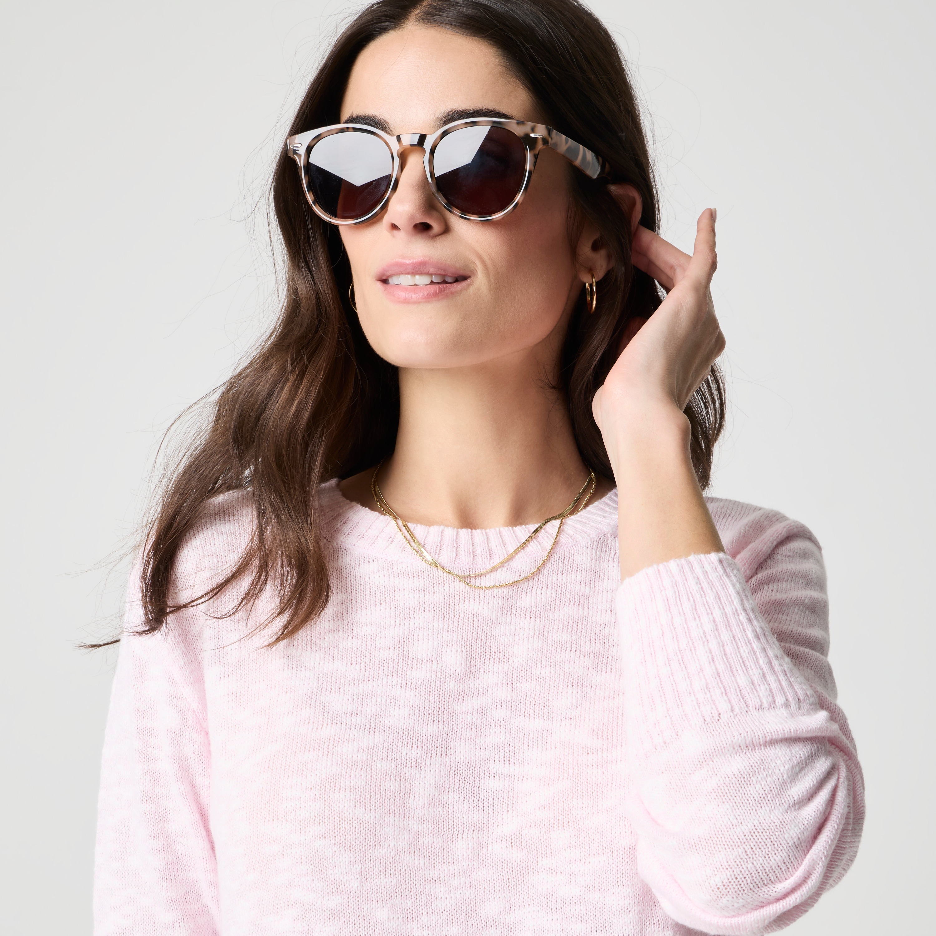 Crewneck beach sweater