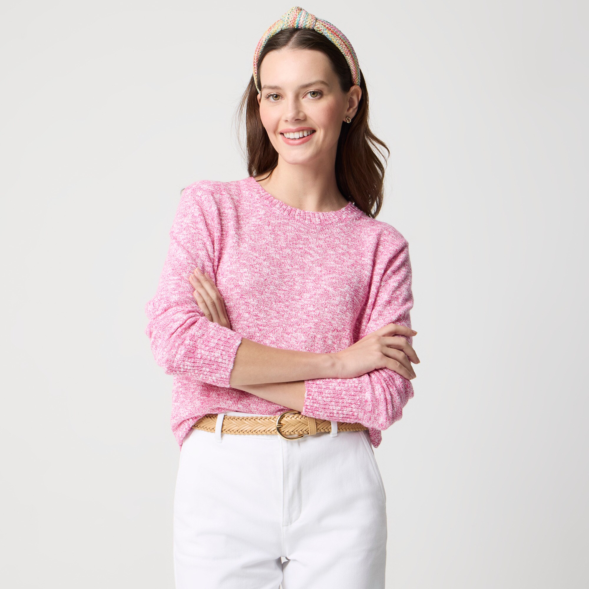 womens Crewneck beach sweater