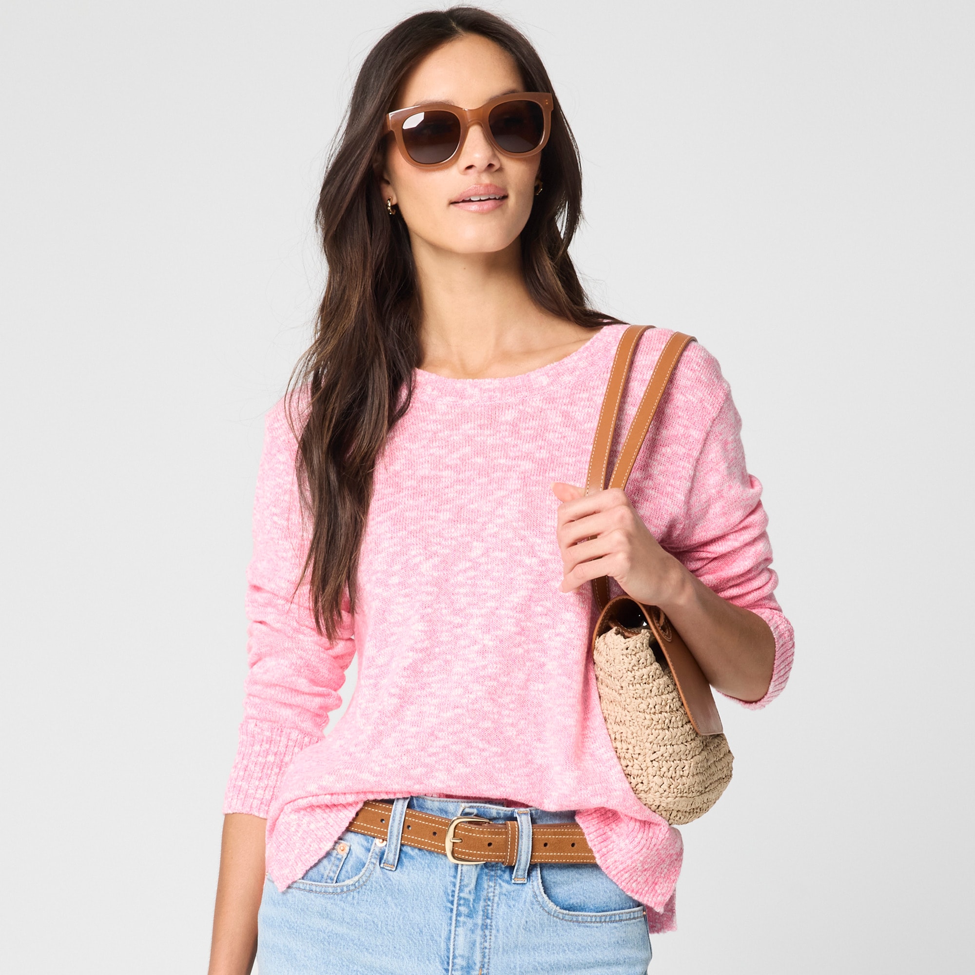 womens Crewneck beach sweater