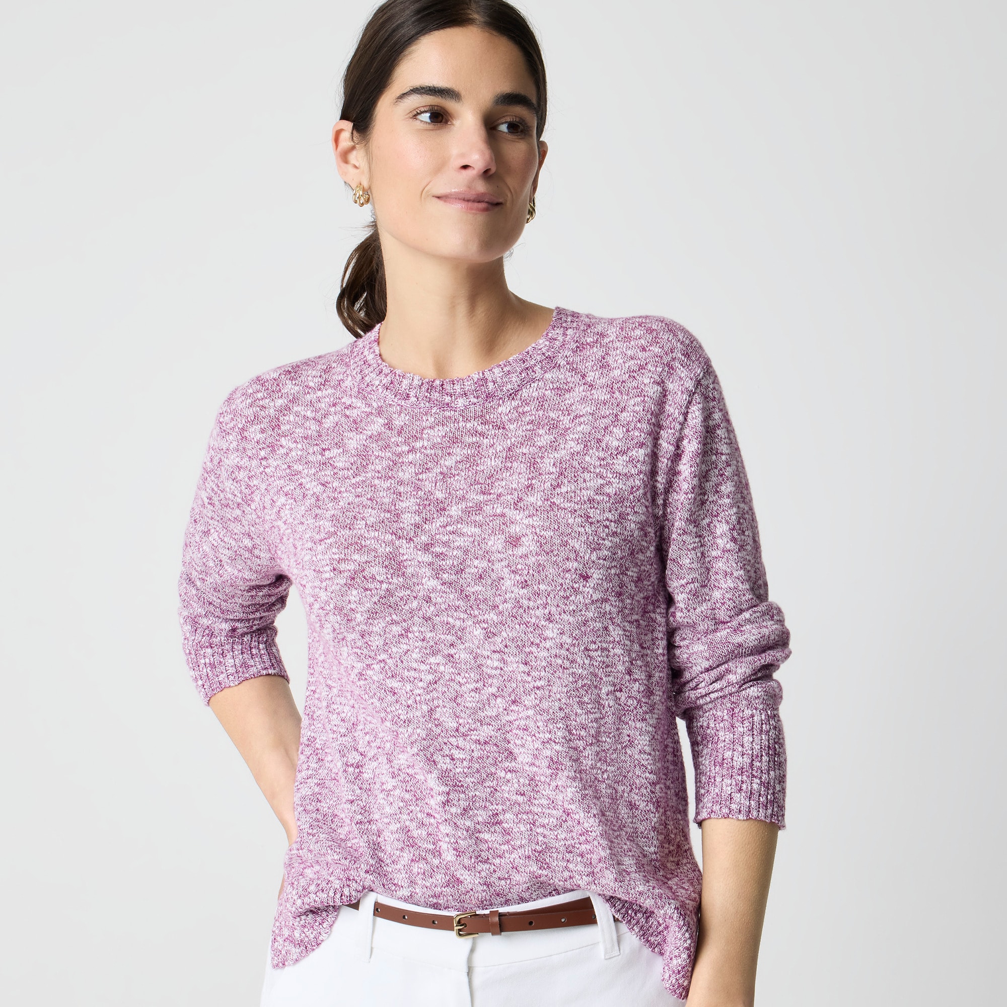 womens Crewneck beach sweater
