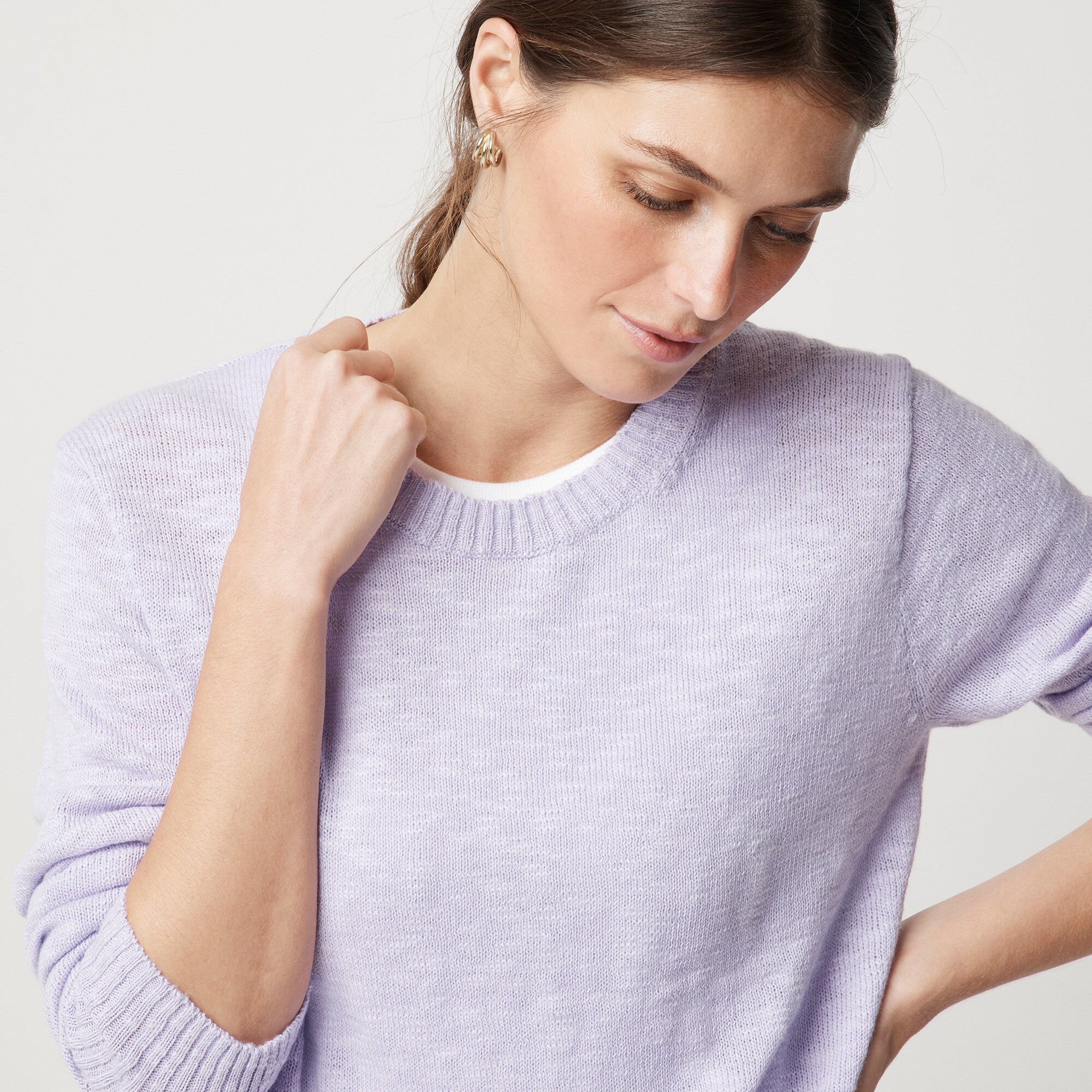 Crewneck beach sweater