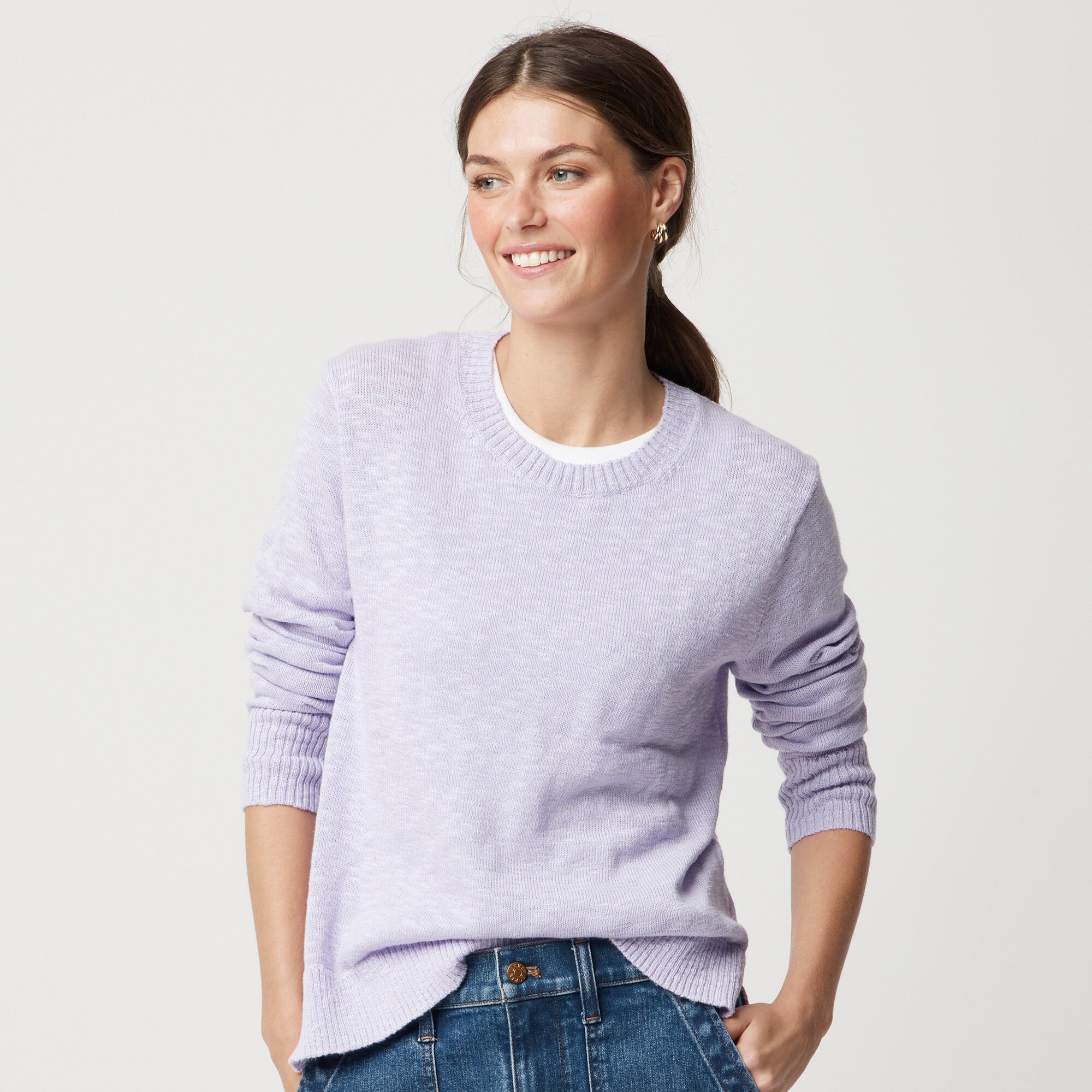 Crewneck beach sweater