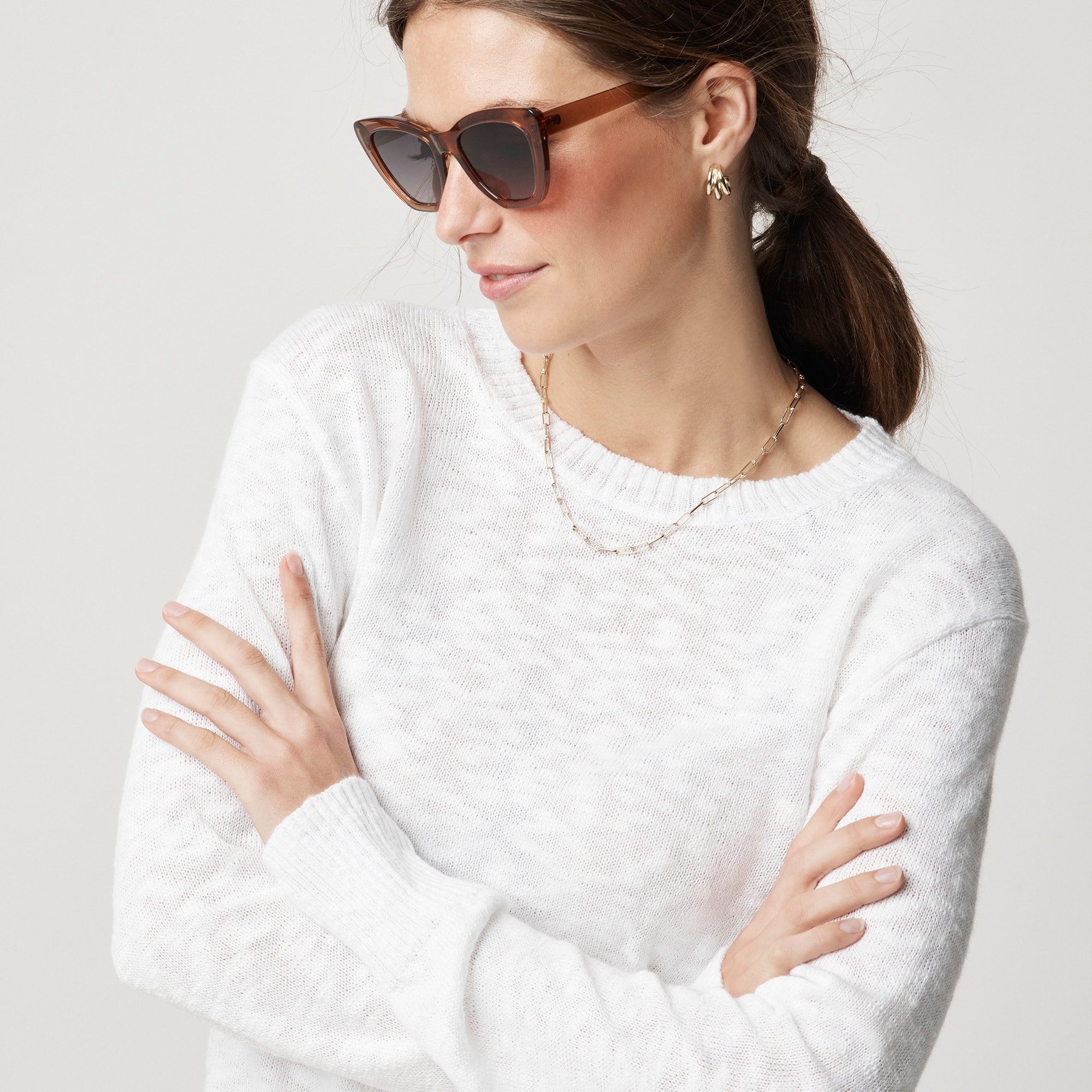 Crewneck Beach Sweater For Women | Factory