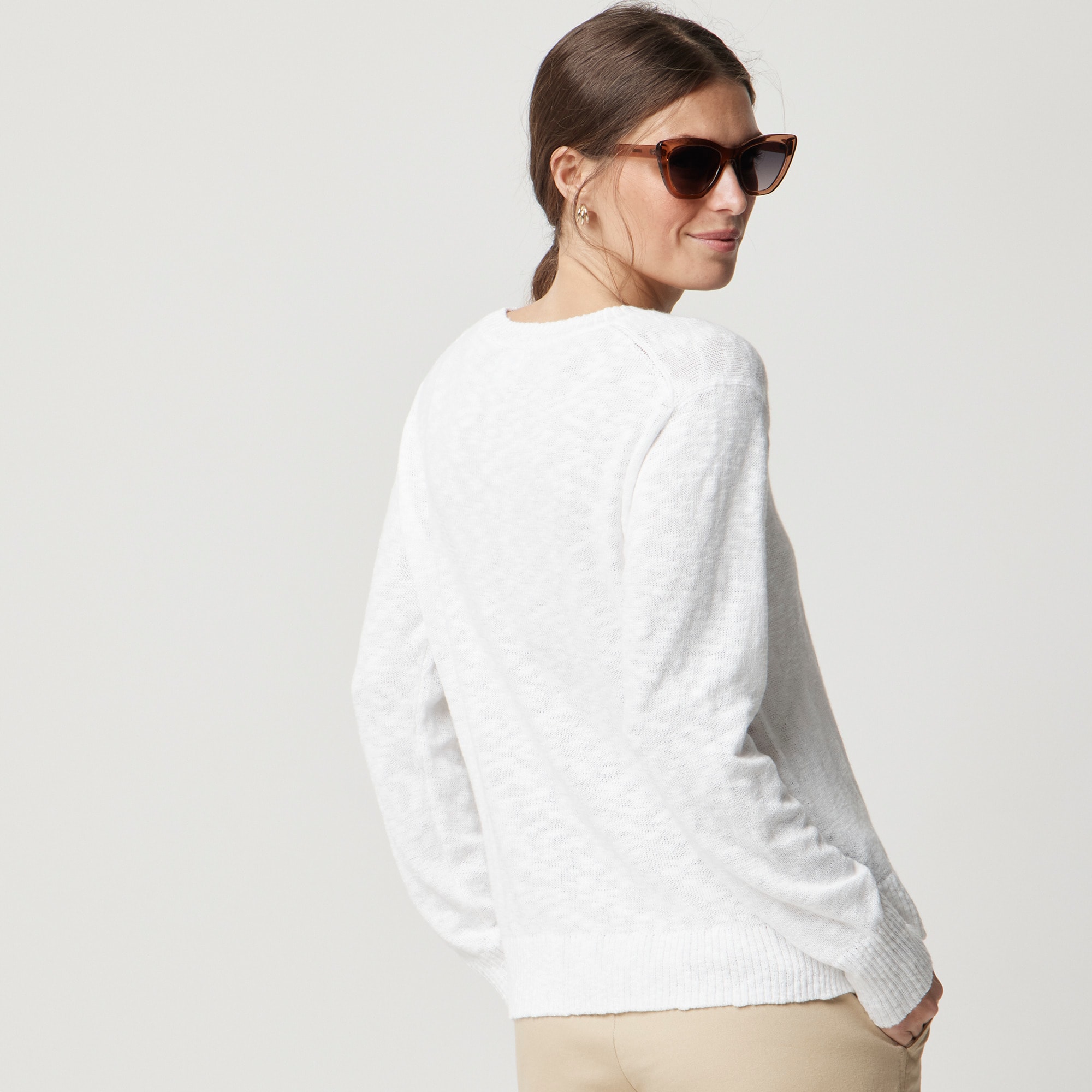 Crewneck beach sweater