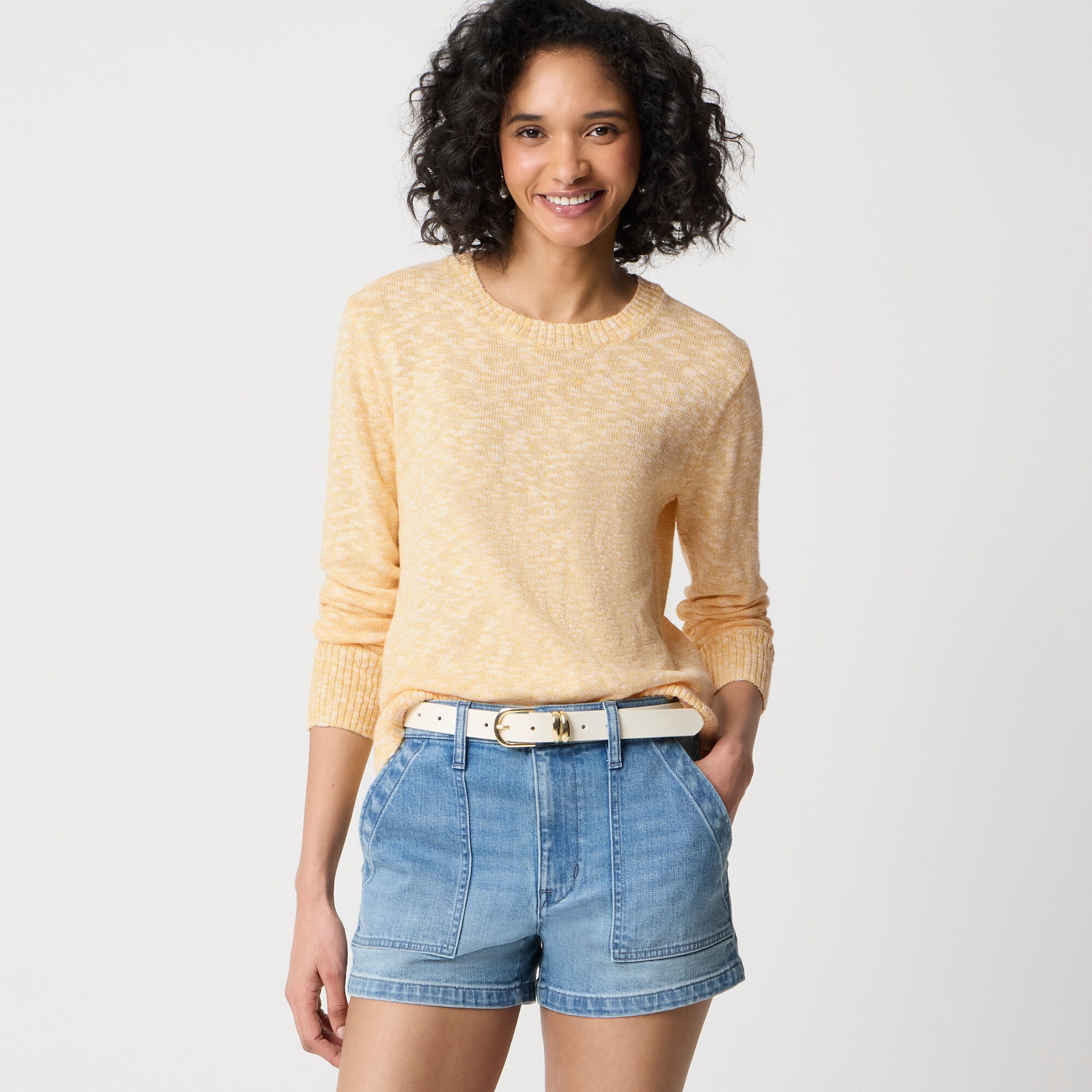 Crewneck beach sweater