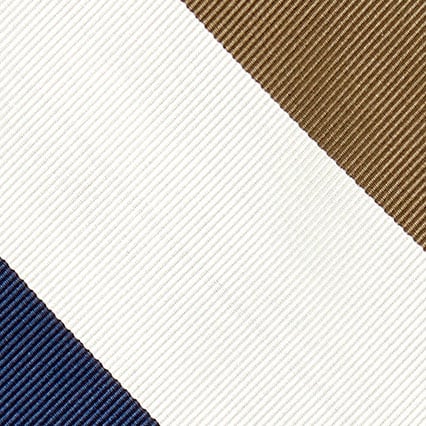 Wide-stripe tie in English silk blend MIDNIGHT CLARET NUTRIA 