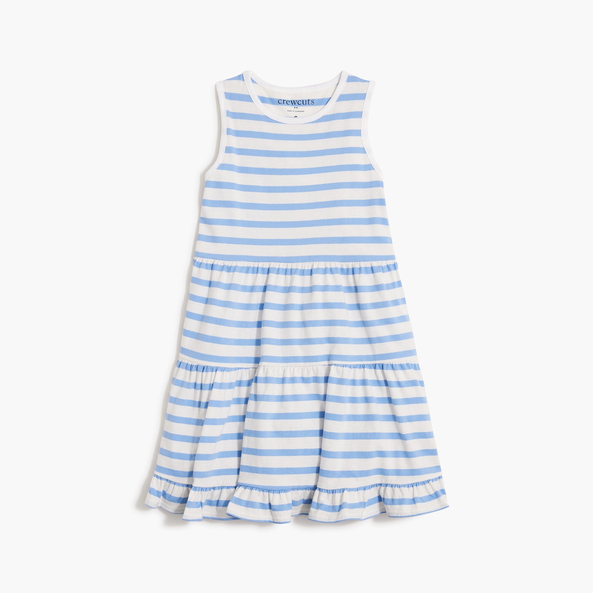 Girls' striped dress