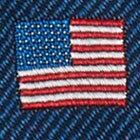 Flag tie NAVY factory: flag tie for men