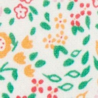 WHITE MULTI DITSY