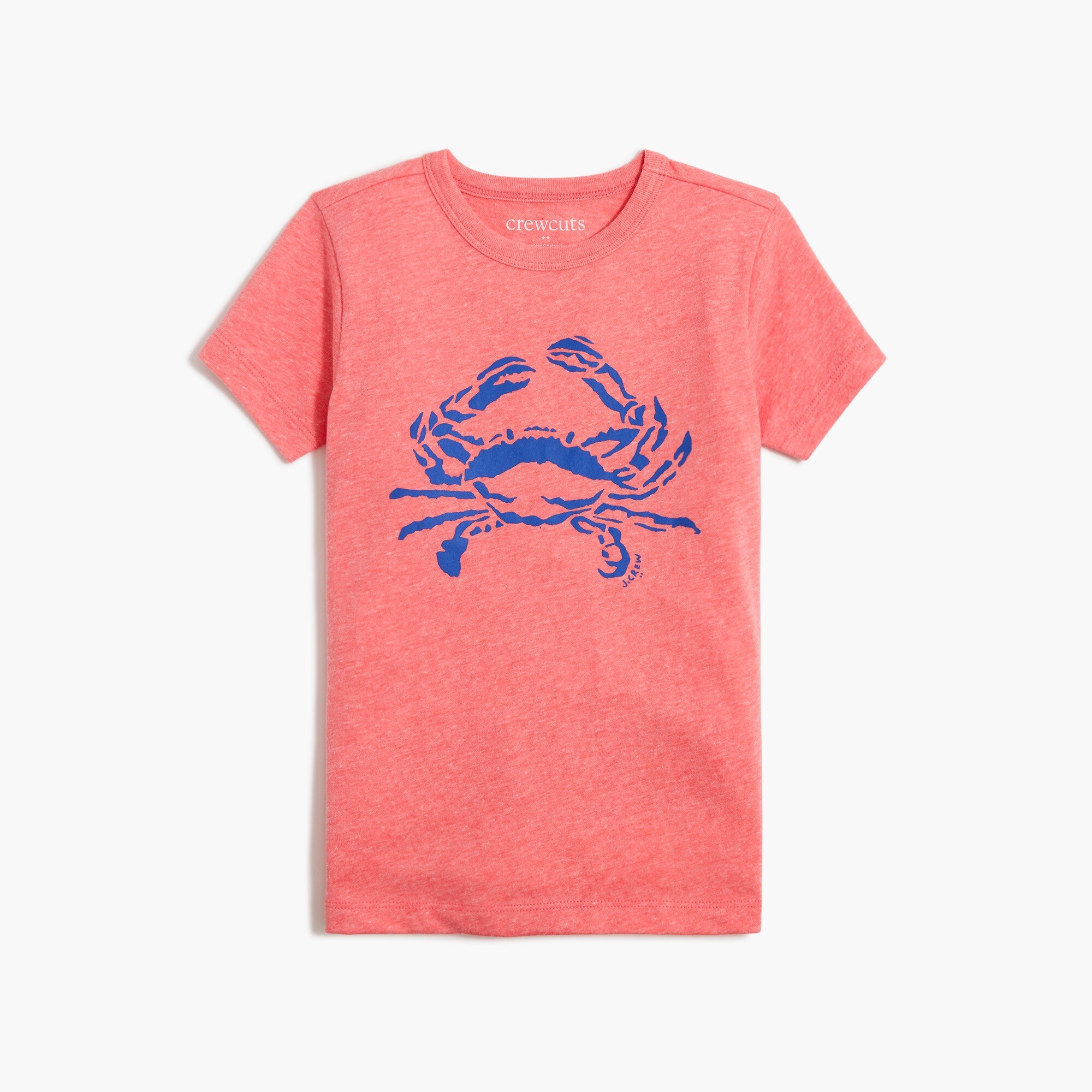 boys' crab graphic tee for boys