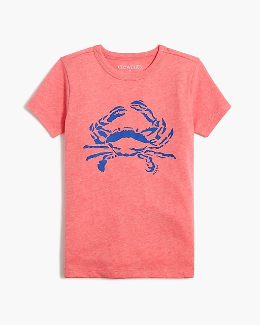 boys Boys&apos; crab graphic tee