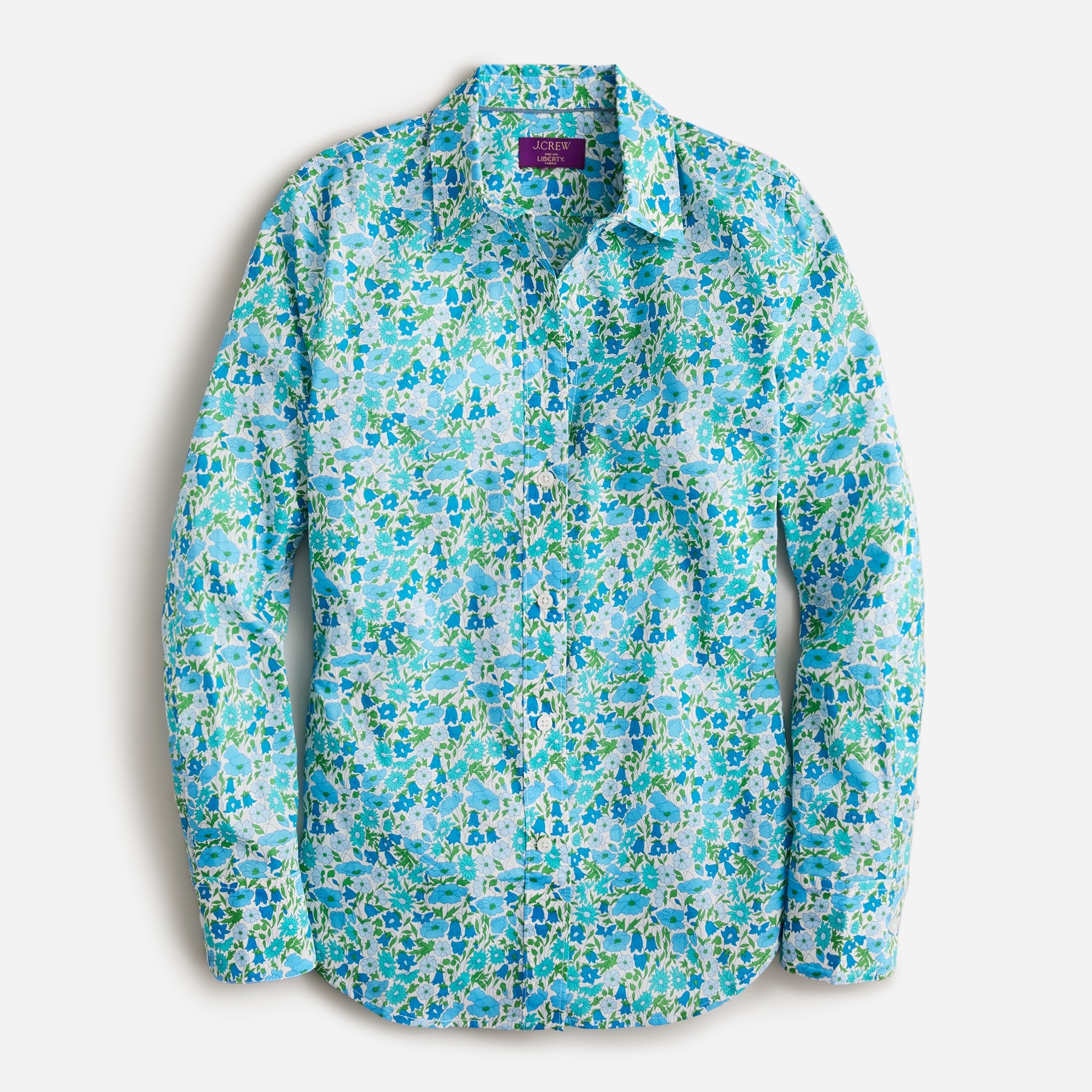 Slim-fit Shirt In Liberty® Poppy And Daisy Fabric For Women | J.Crew