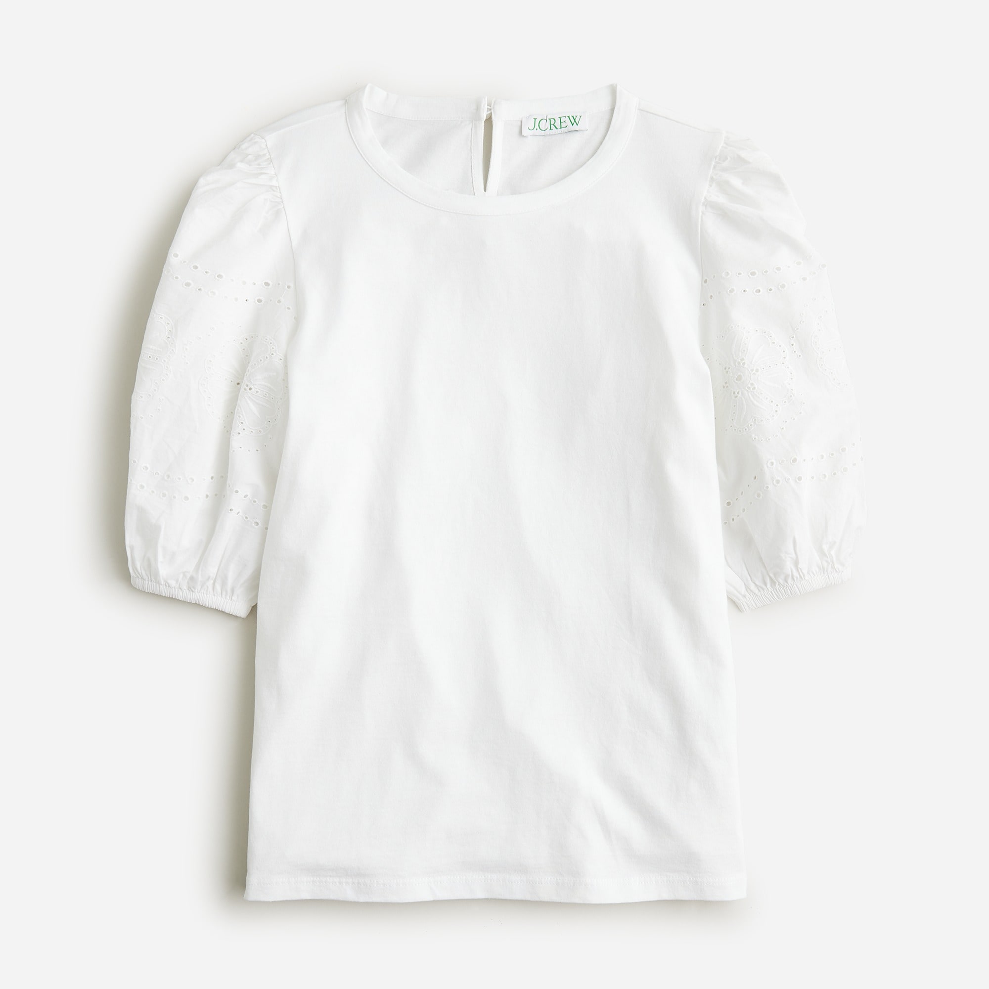 COMBED SINGLE JERSEY SLIT DETAIL S SLEEVE T – THE SHOP YOHJI