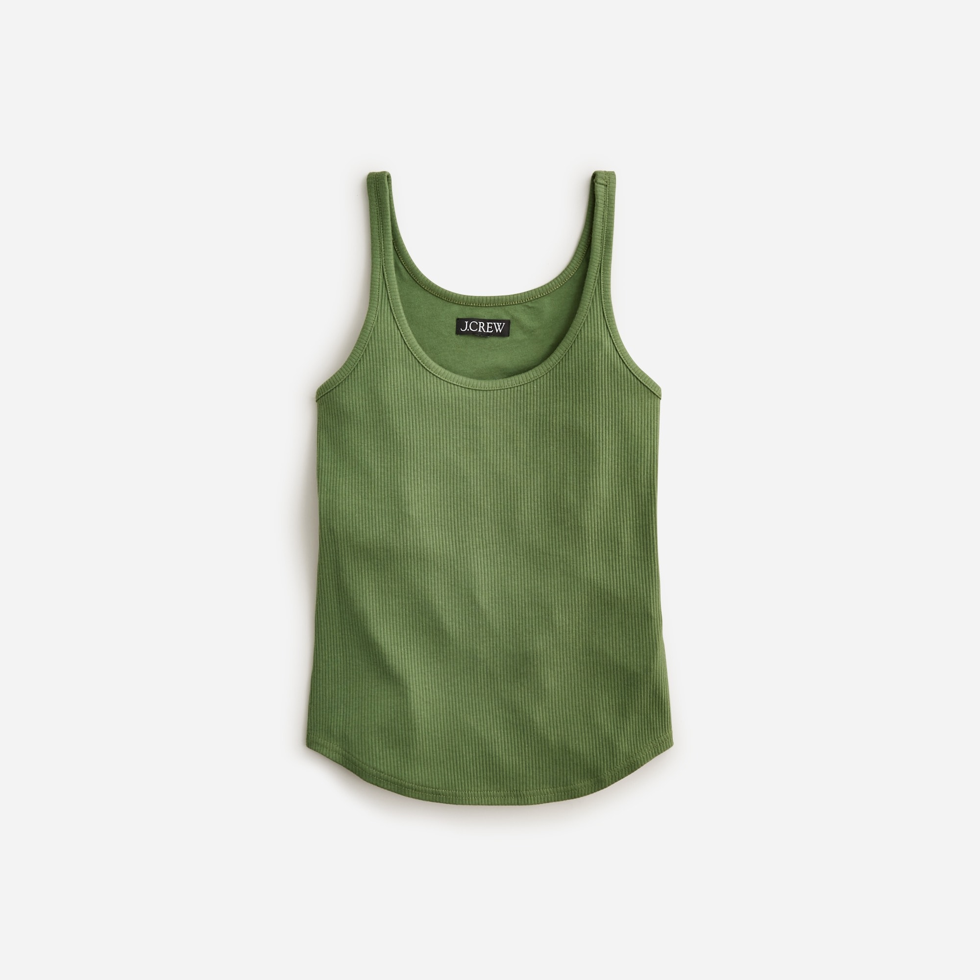 b new york Women's Recycled Square Neck Shelf Bra Tank Shirt