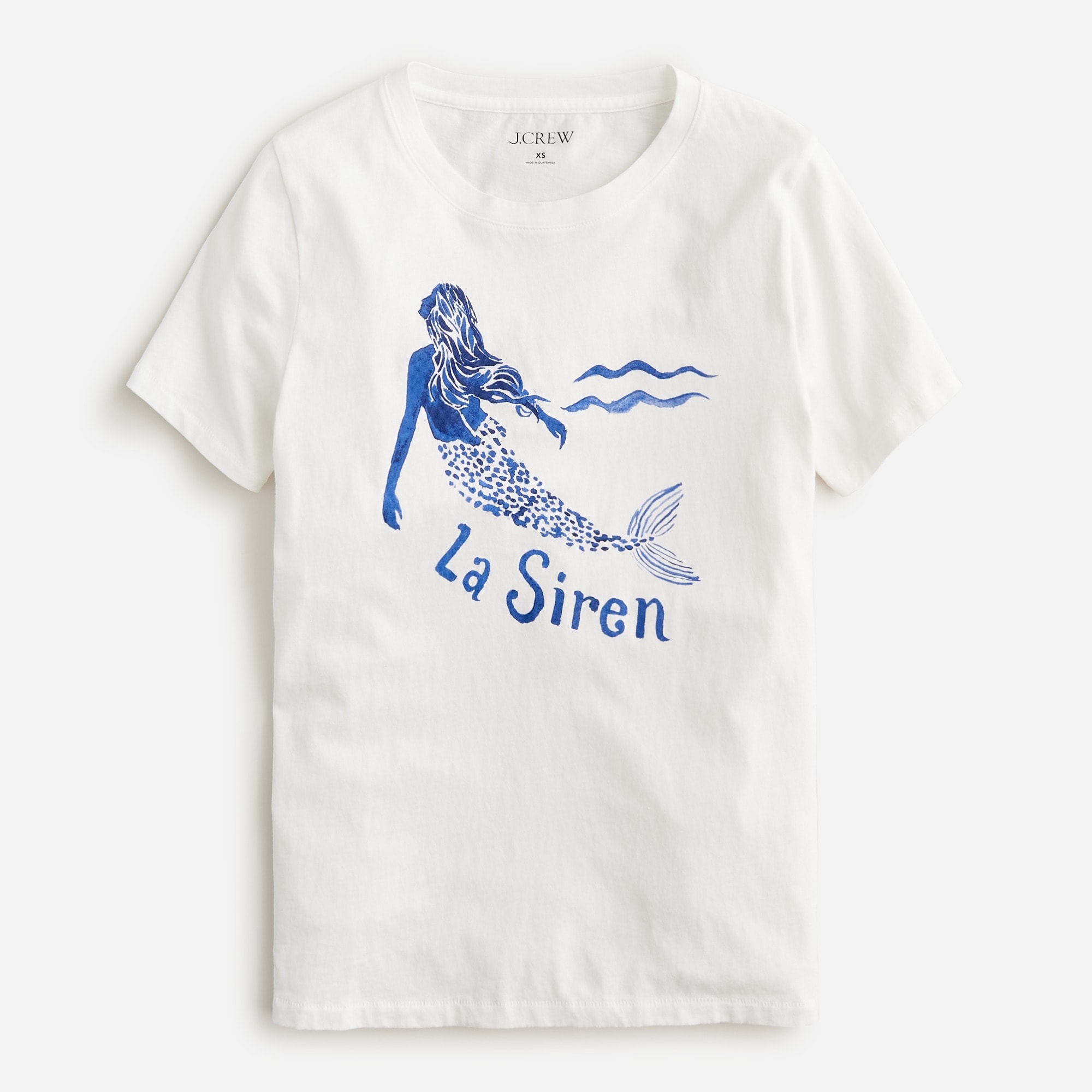 Classic-fit mermaid graphic T-shirt