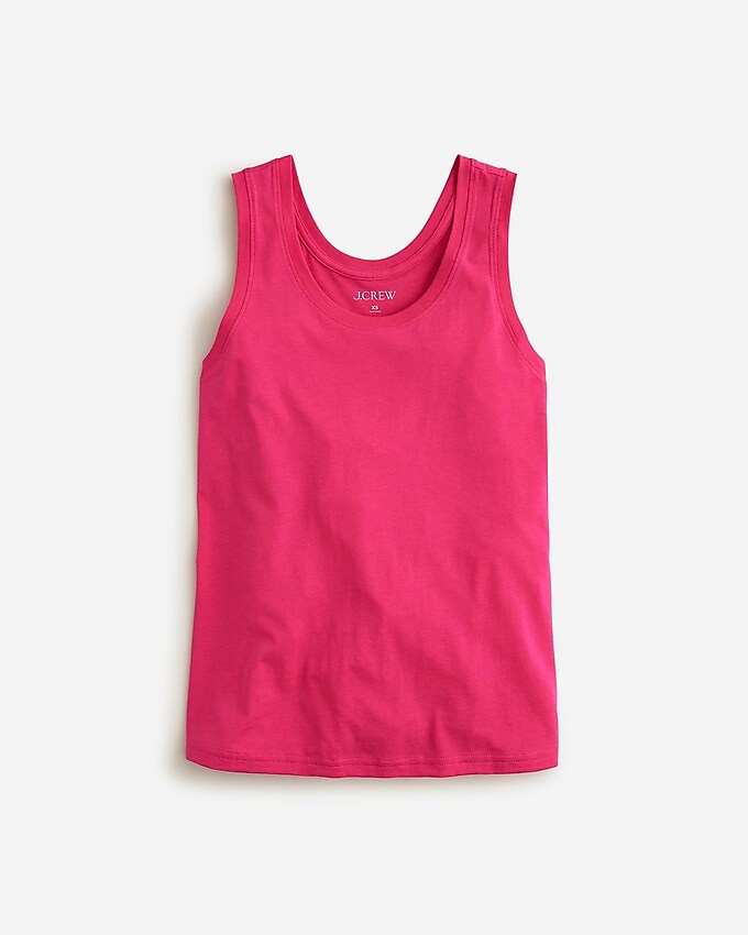 J.Crew: Premium Jersey Tank Top For Women J.Crew: Premium Jersey Tank Top For Women