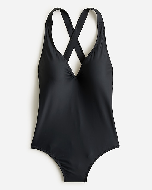  High-support cross-back one-piece