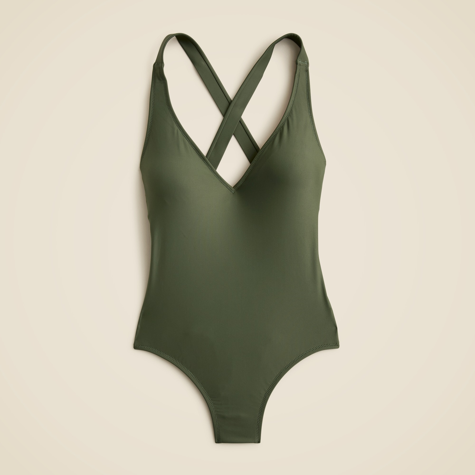 DD plunge one-piece swimsuit