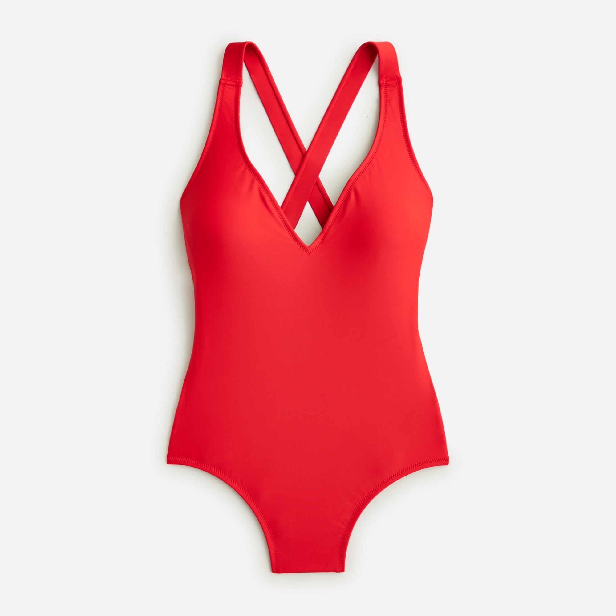 womens High-support cross-back one-piece