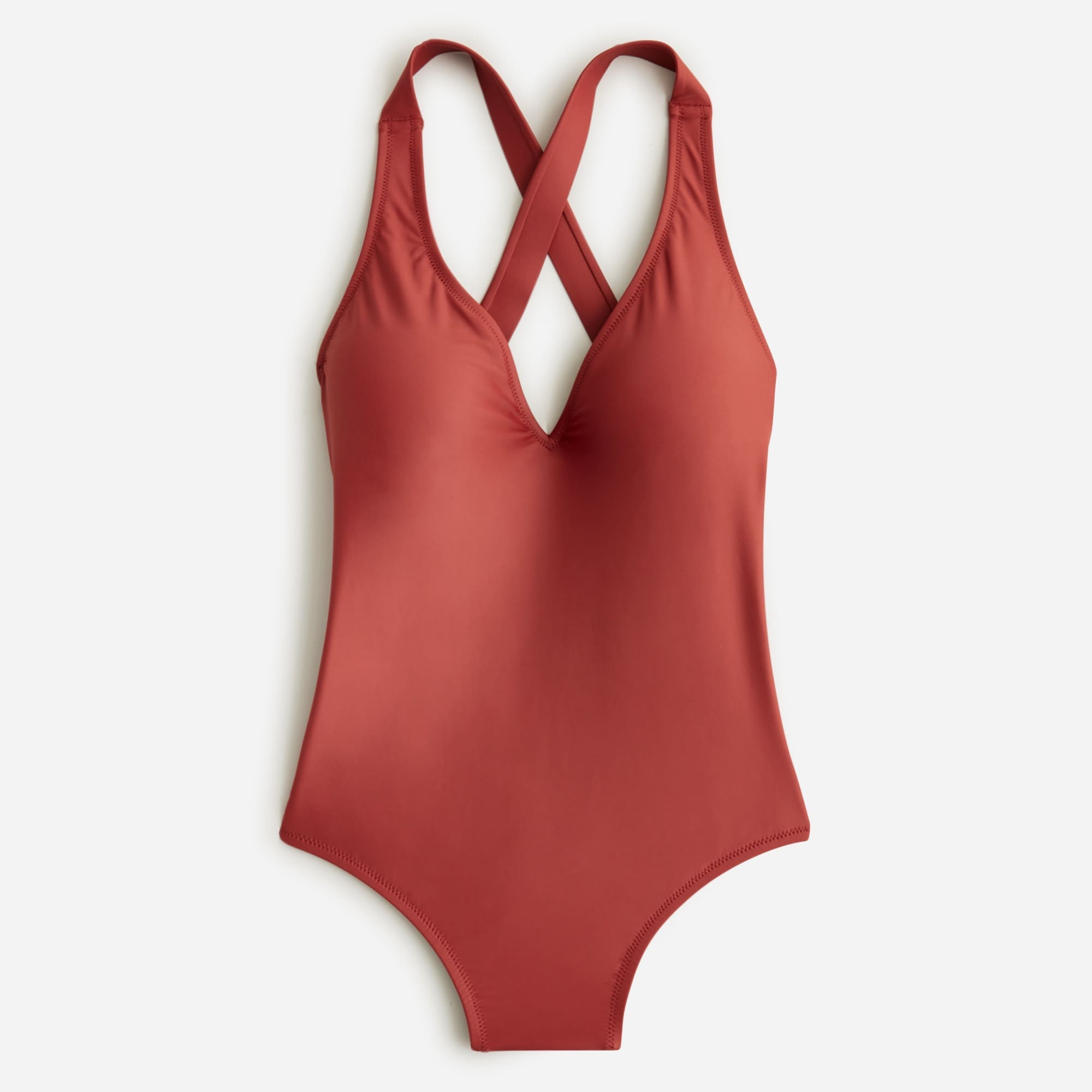 womens High-support cross-back one-piece