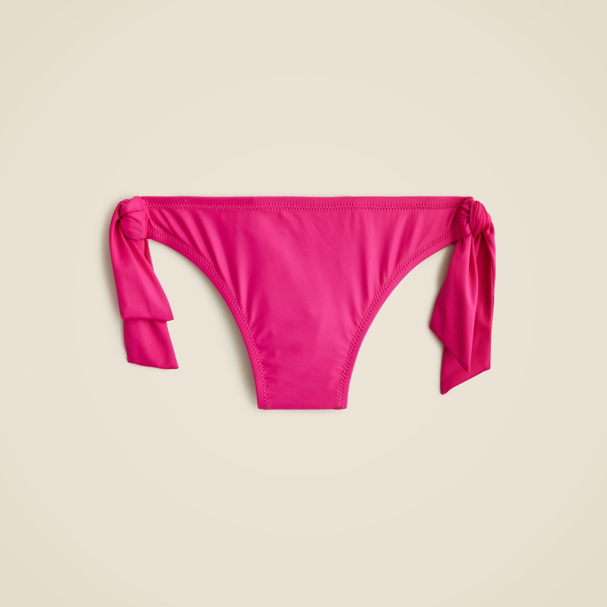 Bow-tie hipster full-coverage bikini bottom