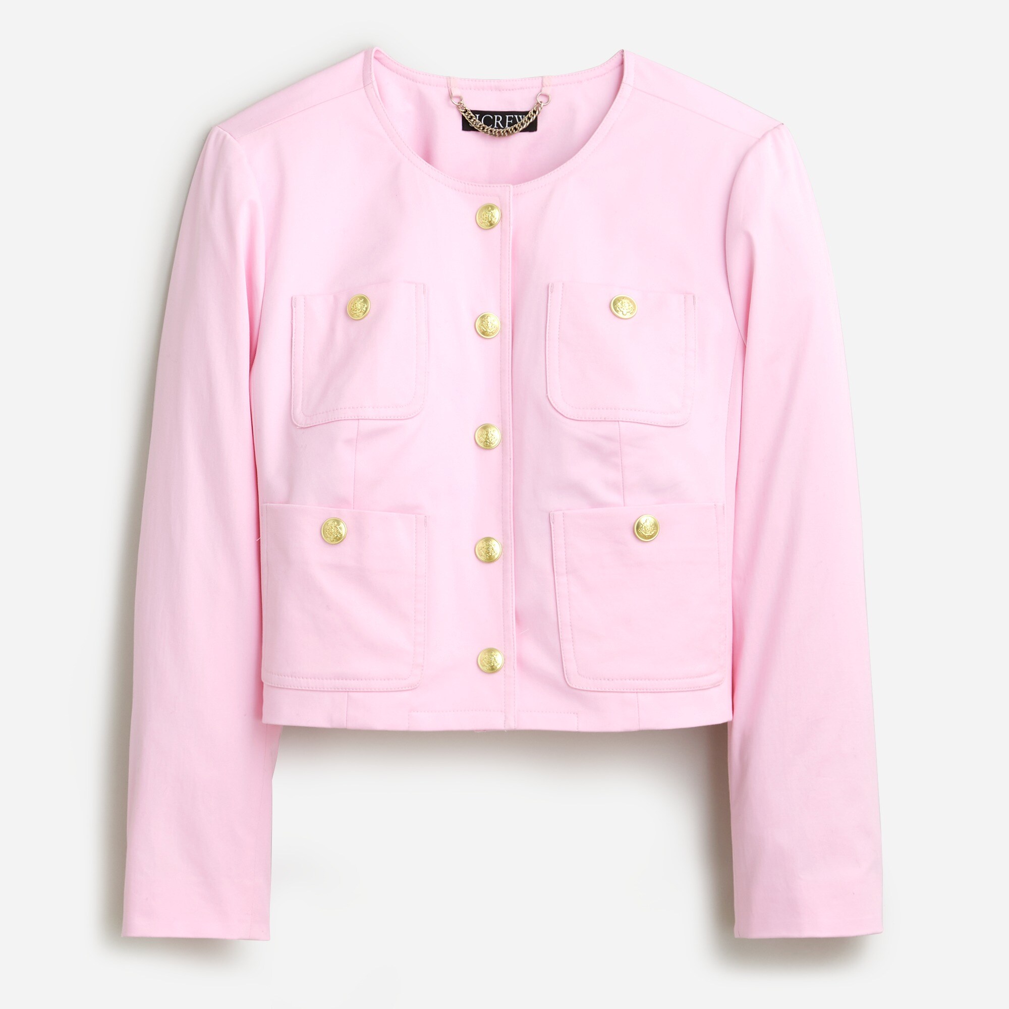 J.Crew: Louisa Lady Jacket In Lightweight Chino For Women