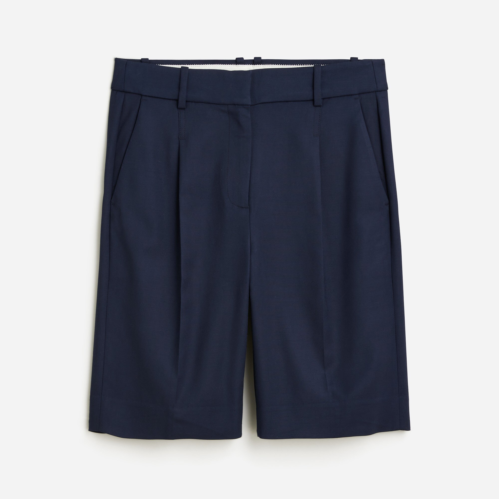 High-rise Trouser Short In City Twill For Women | J.Crew