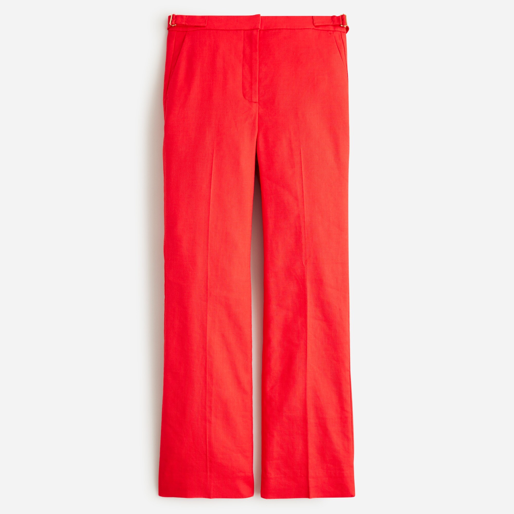 J.Crew Slimfit Flare Pant In Stretch Linen Blend For Women